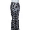 Sequins Crewneck Backless Asymmetrical Shaping Club Dress - Image 5