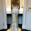 Sexy Party Dress Sleeveless Straps Glitter Sequins Backless  Long Dress Women Maxi Dress - Image 8