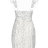 Sexy Party Dress White Lace Dress Straps Summer Dress - Image 5