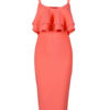 Sexy Party Dress Women Bodycon Dress Ruffles Split Semi Formal Dress - Image 6