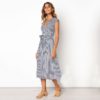Sexy Striped Spring Elegant Casual Dress - Image 6