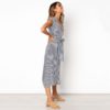 Sexy Striped Spring Elegant Casual Dress - Image 4