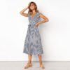 Sexy Striped Spring Elegant Casual Dress - Image 7