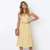 Sexy Striped Spring Elegant Casual Dress - Image 16