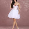 Short Prom Dress Tulle Beading Boned Party Dresses - Image 14