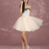 Short Prom Dress Tulle Beading Boned Party Dresses - Image 3