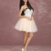 Short Prom Dress Tulle Beading Boned Party Dresses - Image 5