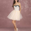 Short Prom Dress Tulle Beading Boned Party Dresses - Image 6