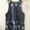 Sleeveless Pocket Japanese Vintage Apron Dress - Image 10