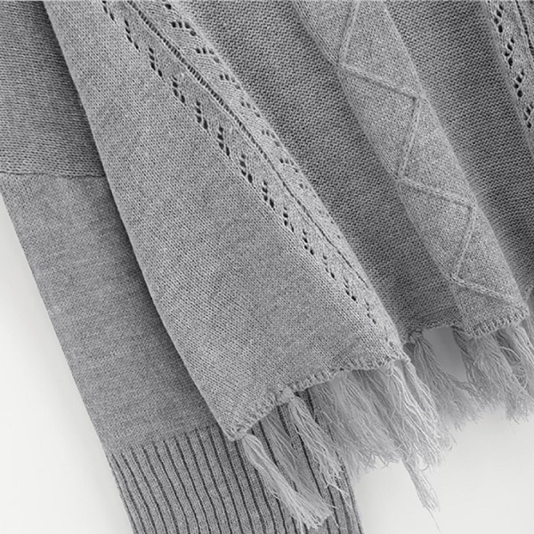 Solid Pullovers Jumper Autumn Casual Elegant Women Sweaters - Image 2