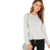 Solid Sweatshirt 2018 Autumn Campus Women Pullovers Sweatshirts - Image 6