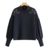 Solid Sweatshirt 2018 Autumn Casual Campus Women Sweatshirts - Image 6