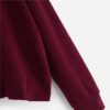 Solid Sweatshirt Autumn Casual Minimalist Women Sweatshirts - Image 3