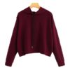 Solid Sweatshirt Autumn Casual Minimalist Women Sweatshirts - Image 5