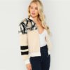 Stand Collar Long Sleeve Highstreet Outerwear Women Winter Short Coats - Image 3