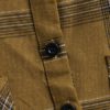 Stand Collar Long Sleeve Plaid Shirt Dress - Image 6