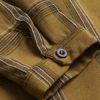Stand Collar Long Sleeve Plaid Shirt Dress - Image 7