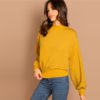 Sweatshirt Women 2018 Streetwear Autumn Elegant Plain Minimalist Sweatshirts - Image 3