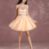 Two Pieces Short Prom Beading Graduation Dresses - Image 3