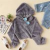 Teddy Hoodie Sweatshirt Autumn Casual Fashion Women Pullovers Sweatshirts - Image 2