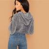 Teddy Hoodie Sweatshirt Autumn Casual Fashion Women Pullovers Sweatshirts - Image 3