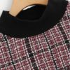 Tweed Pullover Sweatshirt Autumn Preppy Campus Women Sweatshirts - Image 3