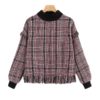 Tweed Pullover Sweatshirt Autumn Preppy Campus Women Sweatshirts - Image 5
