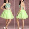 Two Pieces Short Prom Beading Graduation Dresses - Image 10