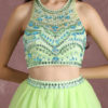 Two Pieces Short Prom Beading Graduation Dresses - Image 19