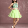 Two Pieces Short Prom Beading Graduation Dresses - Image 11