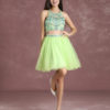 Two Pieces Short Prom Beading Graduation Dresses - Image 12