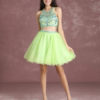 Two Pieces Short Prom Beading Graduation Dresses - Image 13