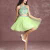 Two Pieces Short Prom Beading Graduation Dresses - Image 14