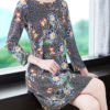 Vintage Printing Floral Dress - Image 4