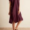 Women Back Hollow Loose Dress