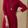 Women Sweater Long Sleeve High Collar Warm Pullover
