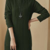 Women Sweater Long Sleeve High Collar Warm Pullover - Image 7