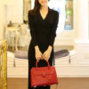 Women Wrap Dress V Neck Long Sleeve Elegant Long Dress - Image 3
