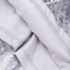 Women's Party Dress Sequined Blue Round Neck 3/4 Length Sleeve Short Dress - Image 8