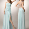 Prom dresses long 2019 One Shoulder High Split beaded formal party dress