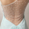 Prom dresses long 2019 One Shoulder High Split beaded formal party dress - Image 4