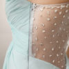 Prom dresses long 2019 One Shoulder High Split beaded formal party dress - Image 3