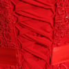 Prom Dresses Lace Applique Evening Dresses Chiffon Sleeveless Sash Floor Length Formal Gowns - Image 16