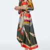 Aline Stylish Slim Maxi Dress
