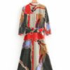 Aline Stylish Slim Maxi Dress - Image 5