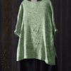 Asymmetrical Split Casual Blouse - Image 4