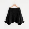 Boat Neck Autumn Casual Women Sweaters - Image 2