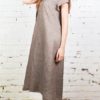 Casual Women Loose Solid Color Dress - Image 5