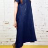 Casual Women Loose Solid Color Dress - Image 10