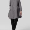 Cotton Button Hoodie Long Sleeve Tops